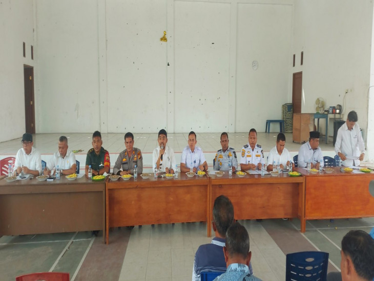 UPIKA Tapung Hilir Gelar Rapat Koordinasi Terkait Permasalahan Jalan yang Rusak.