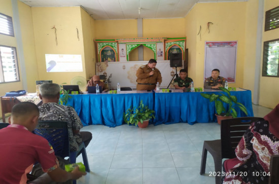 MINI LOKAKARYA STUNTING YANG DIBUKA LANGSUNG OLEH BAPAK NURMANSYAH,S.STP