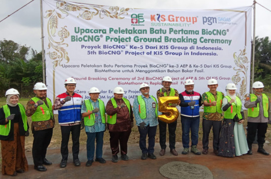 Camat Tapung Hilir Hadiri Ground Breaking Ceremony Proyek BioCNG KIS Group di PT Bina Pitri Jaya